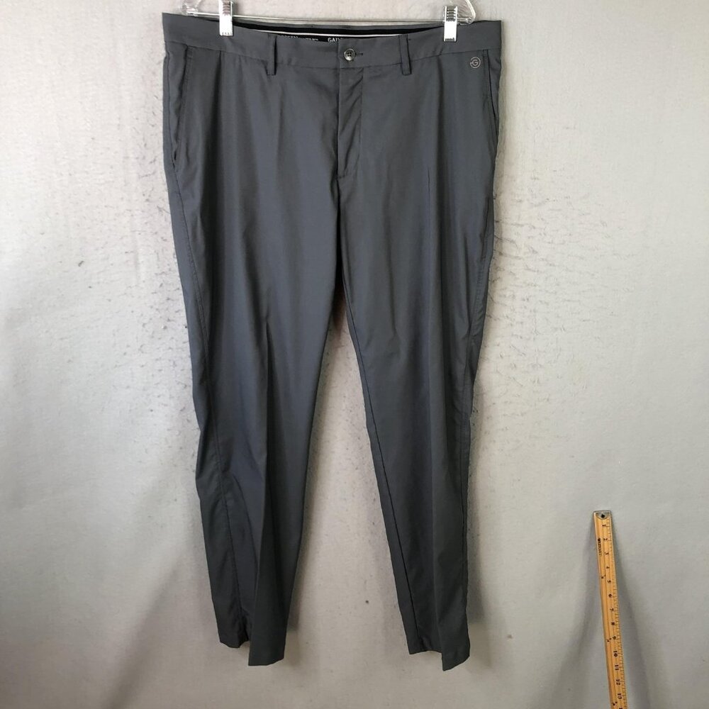 Galvin Green Ventil8 Pants Mens 38x32 Gray Golf Performance Woven Polyester